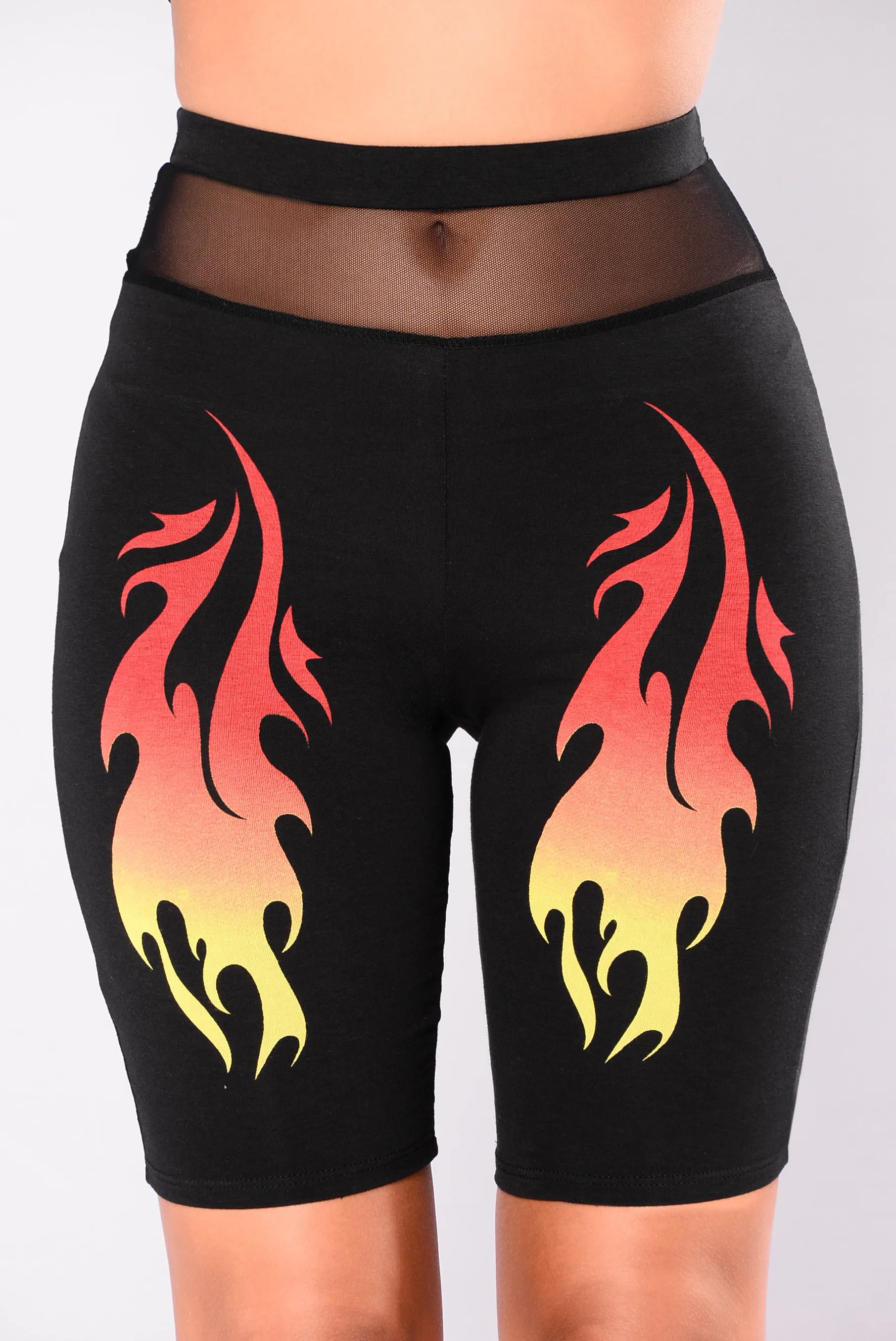 Adlyn Biker Shorts - Black
