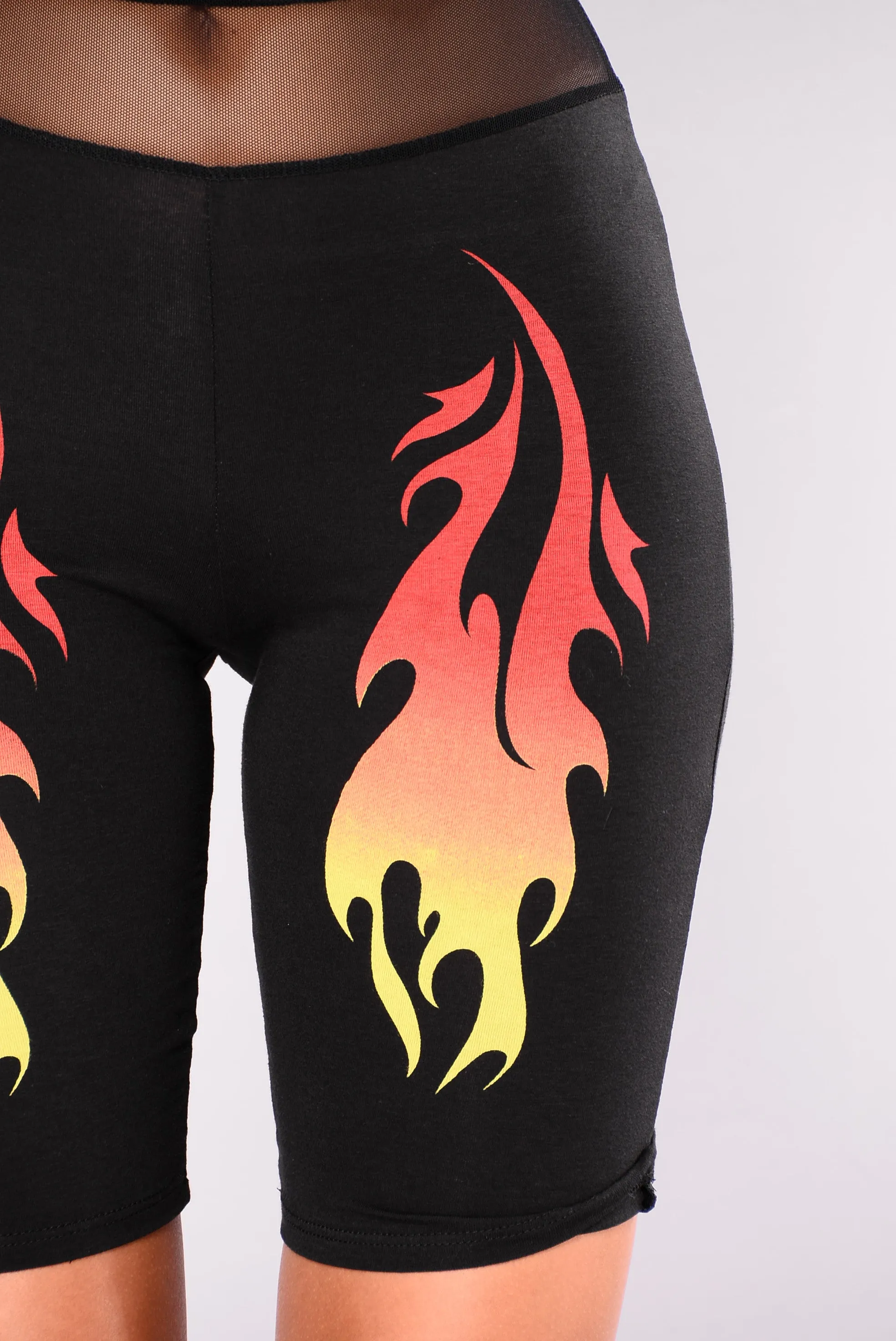 Adlyn Biker Shorts - Black