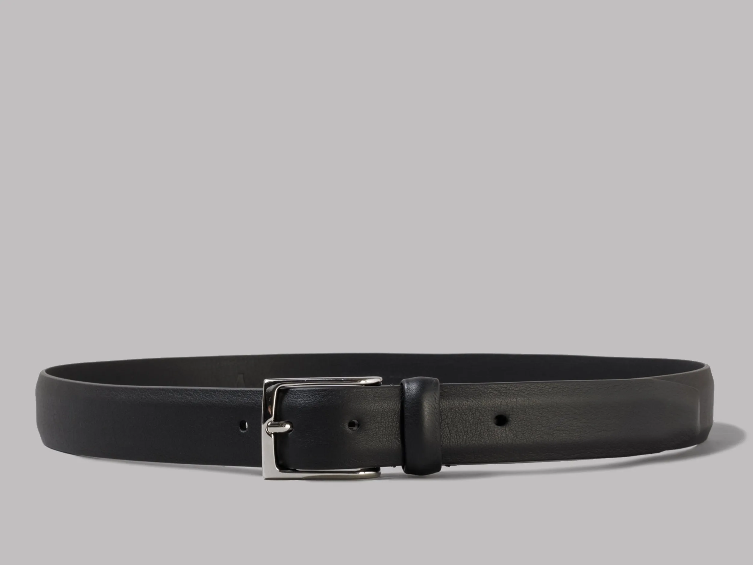 Anderson’s Slim Calf Leather Belt (Black)