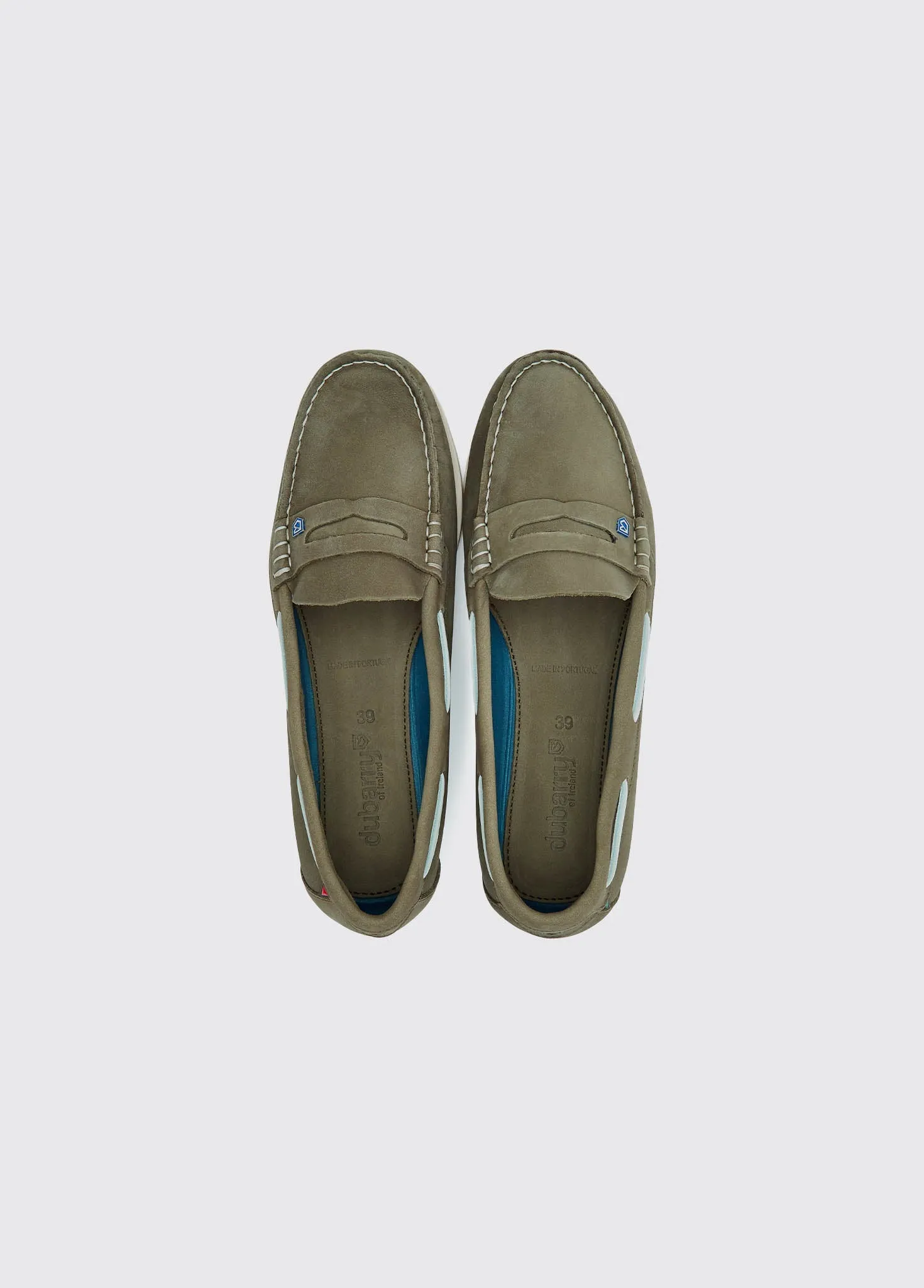 Belize Deck Shoe - Pesto