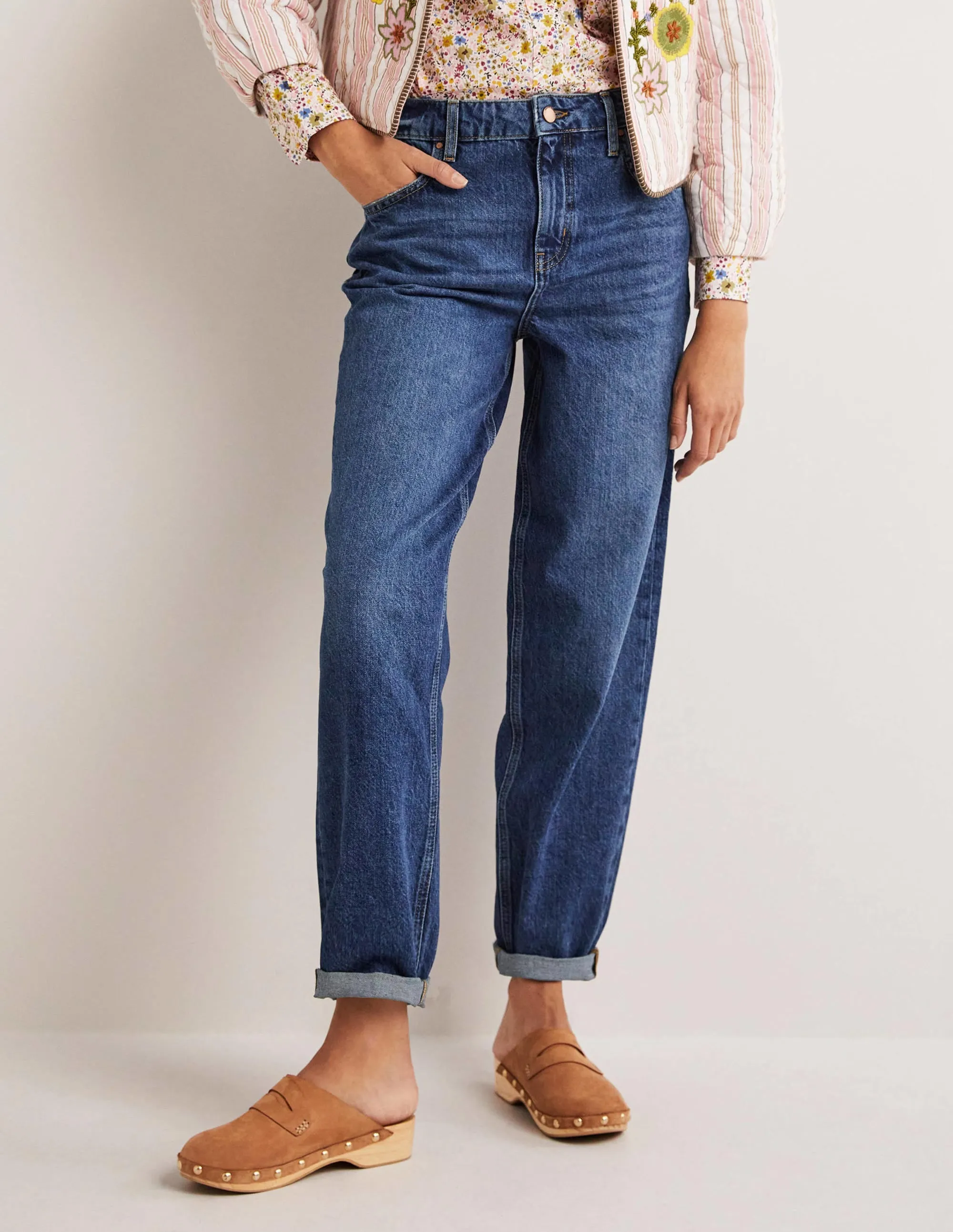 Boyfriend Jeans-Mid Vintage