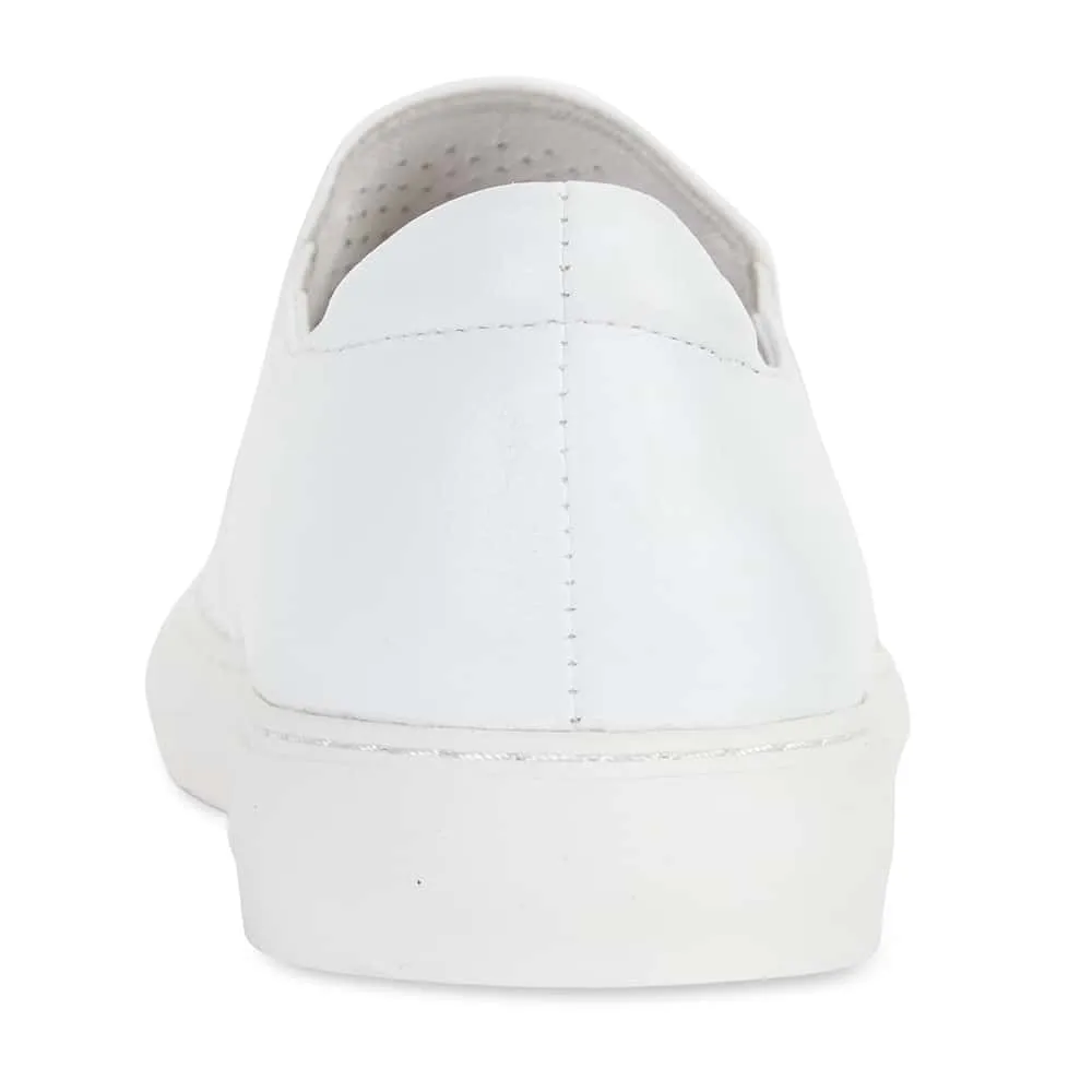 Celina Sneaker in White Leather