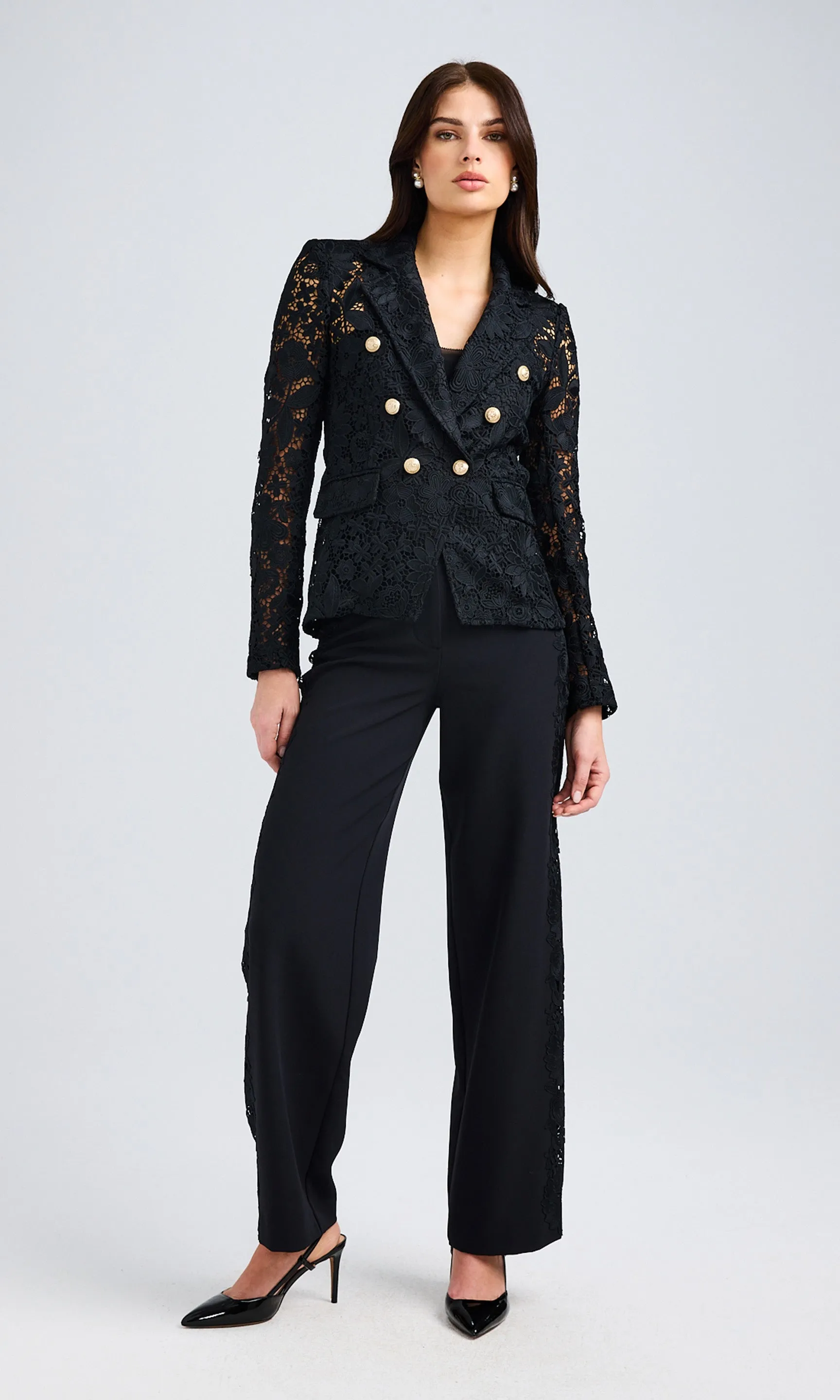 Eliza Lace Blazer