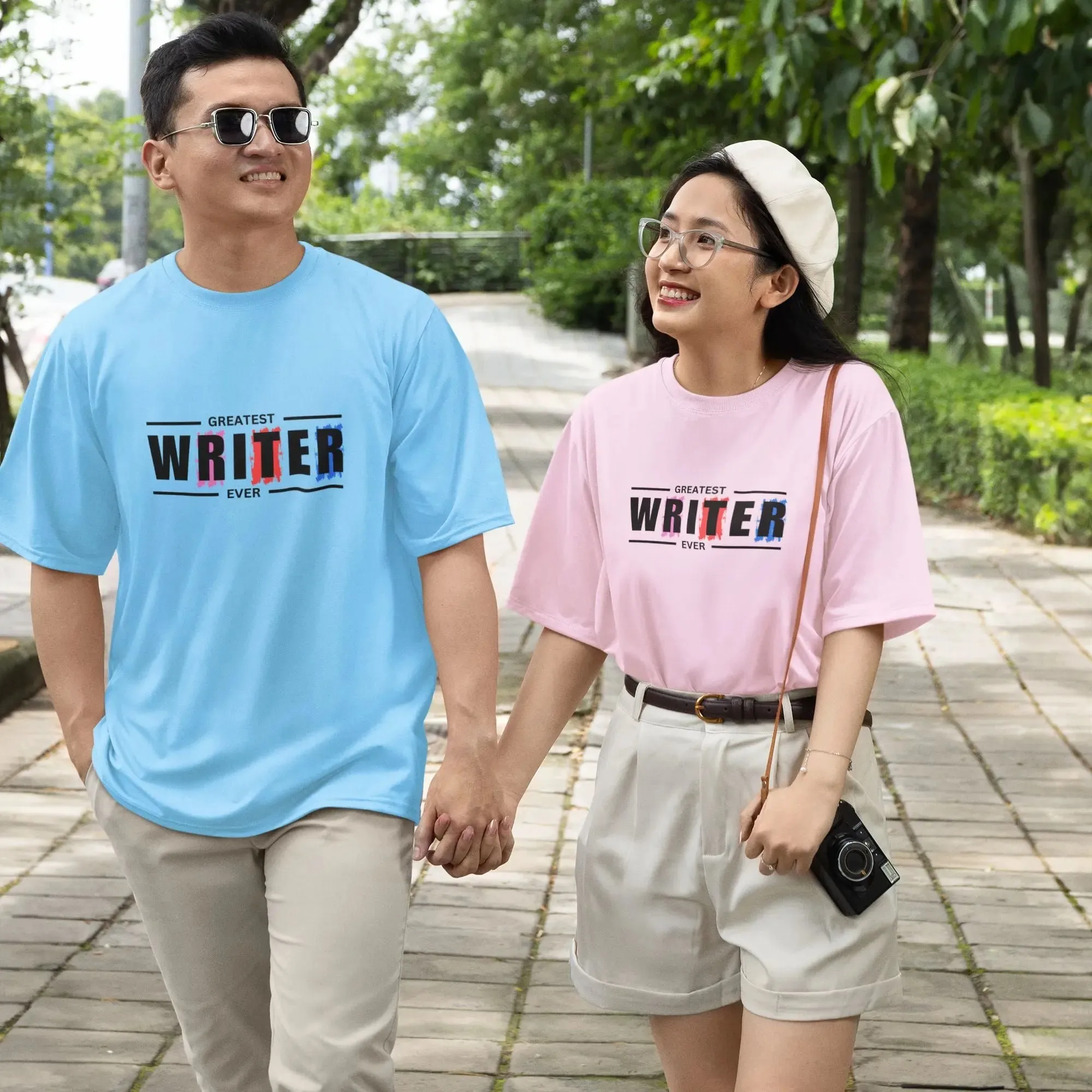 Greatest Writer Ever Round Neck Half Sleeve Classic T-Shirt