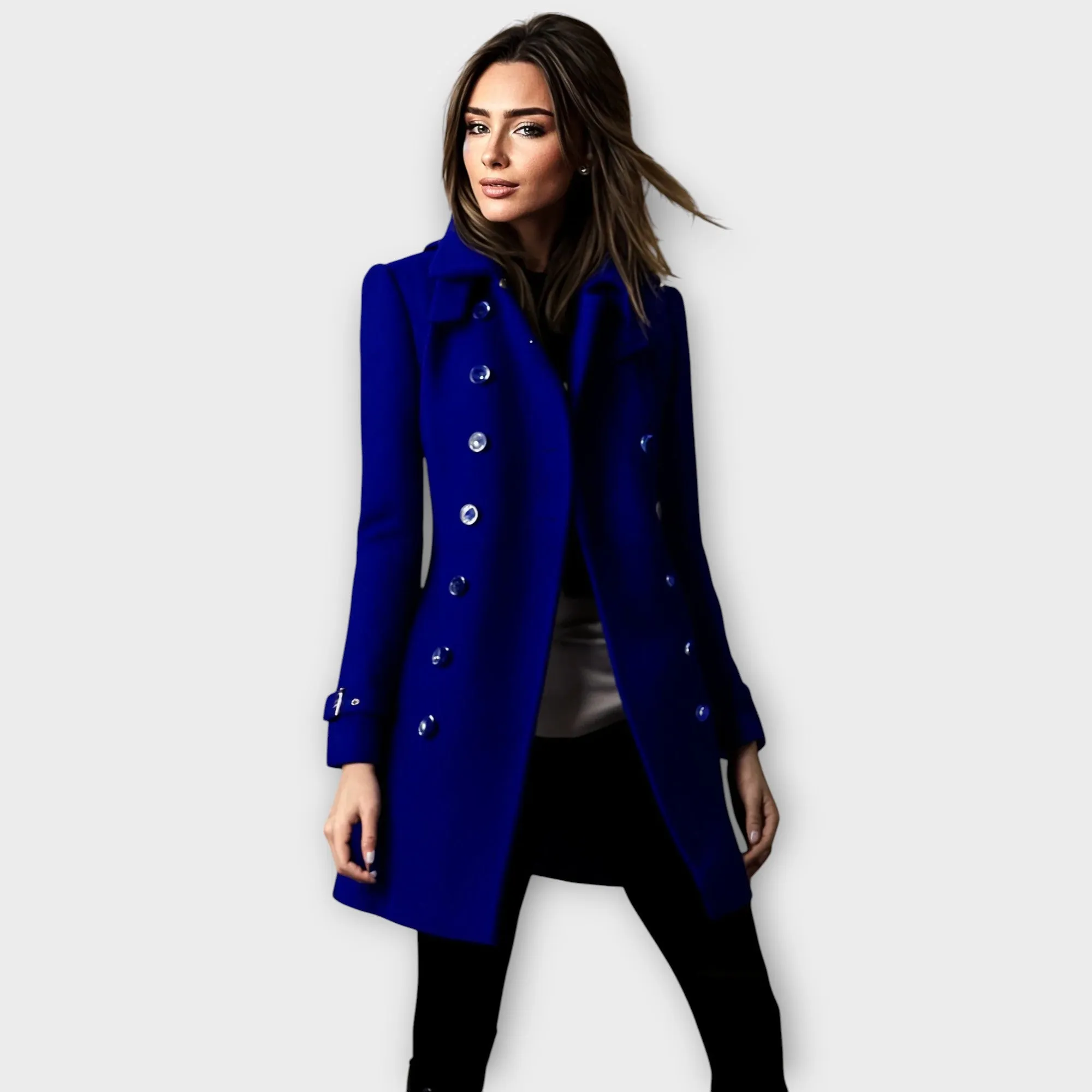 Linda Double Breasted Trench Coat