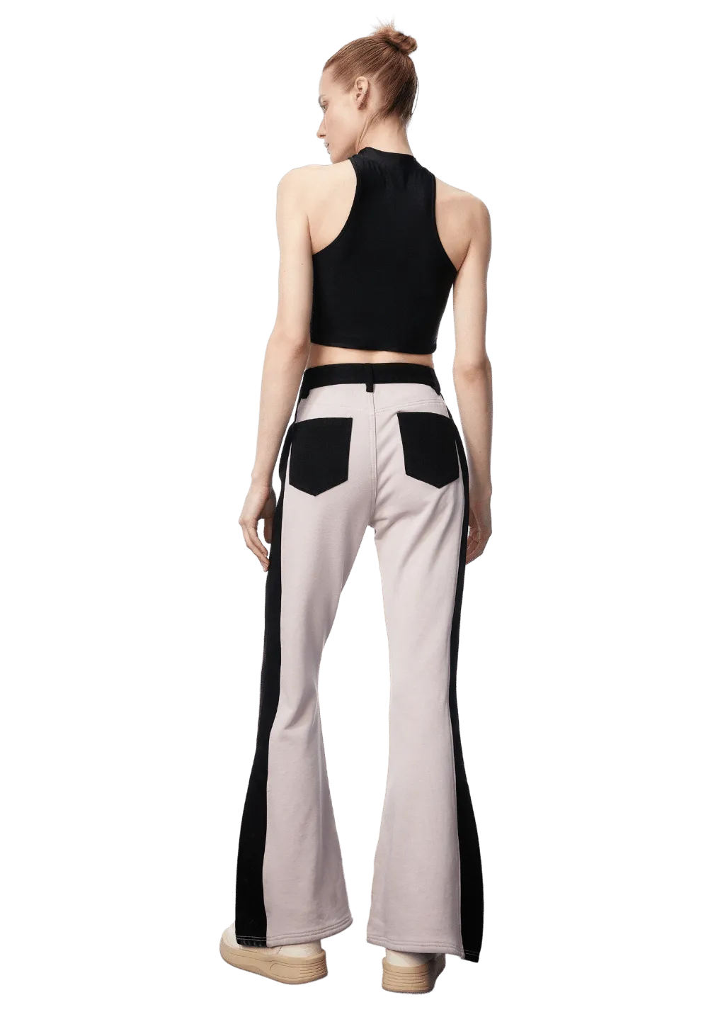 Paneled Jeans