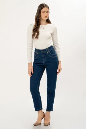 Pantalon Mom Jeans Cala