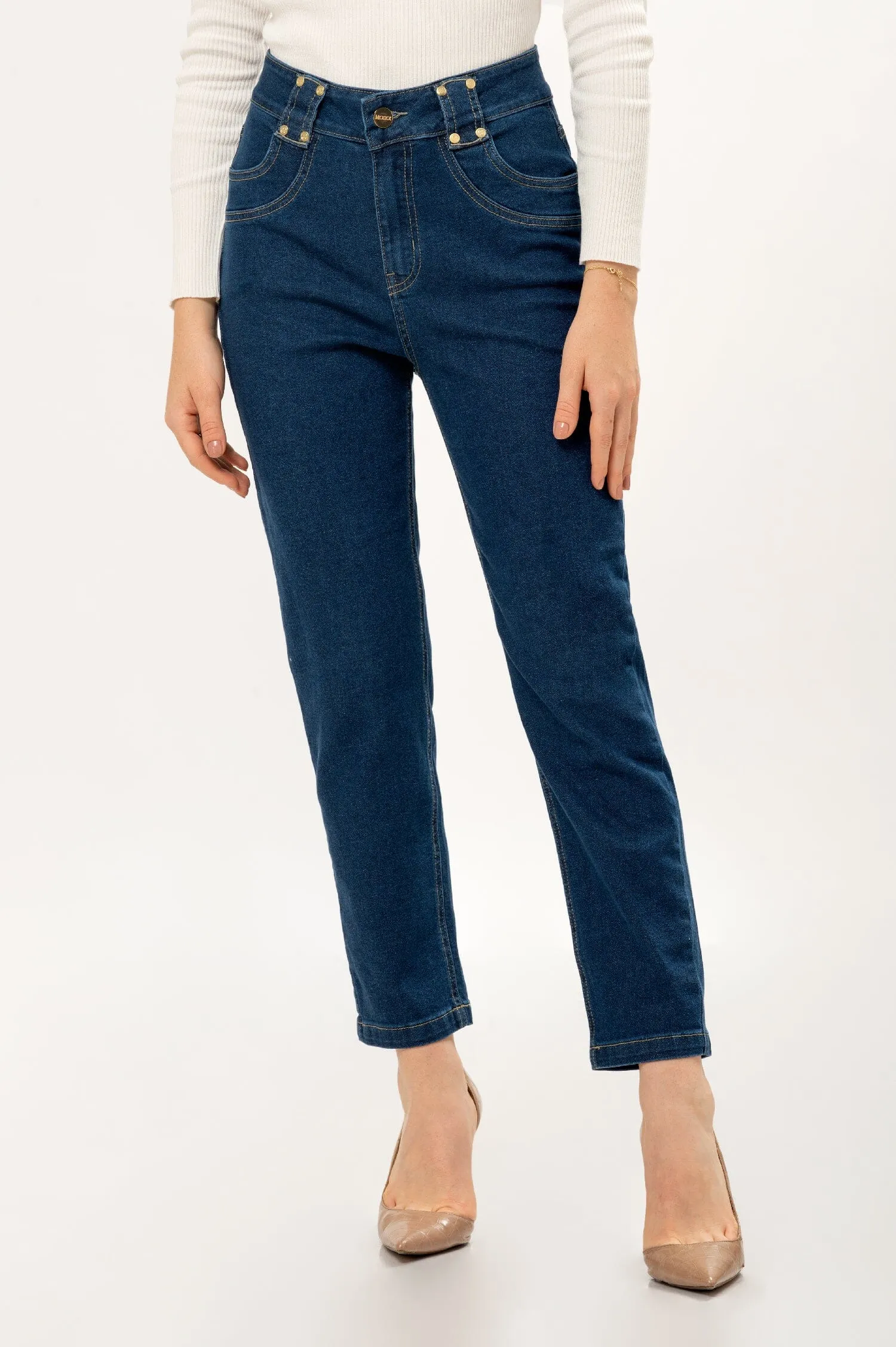 Pantalon Mom Jeans Cala