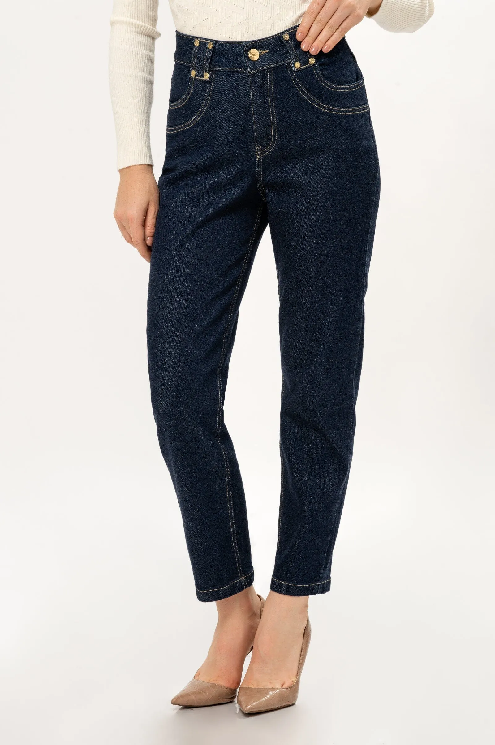 Pantalon Mom Jeans Cala