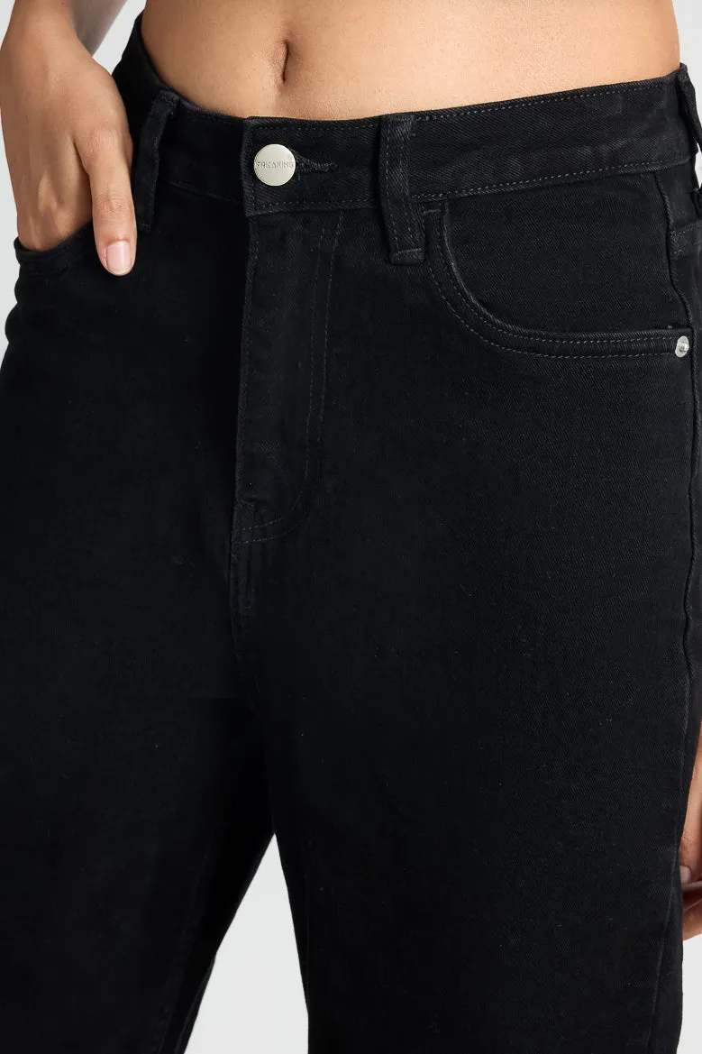 Power Move Black Stretch Jeans