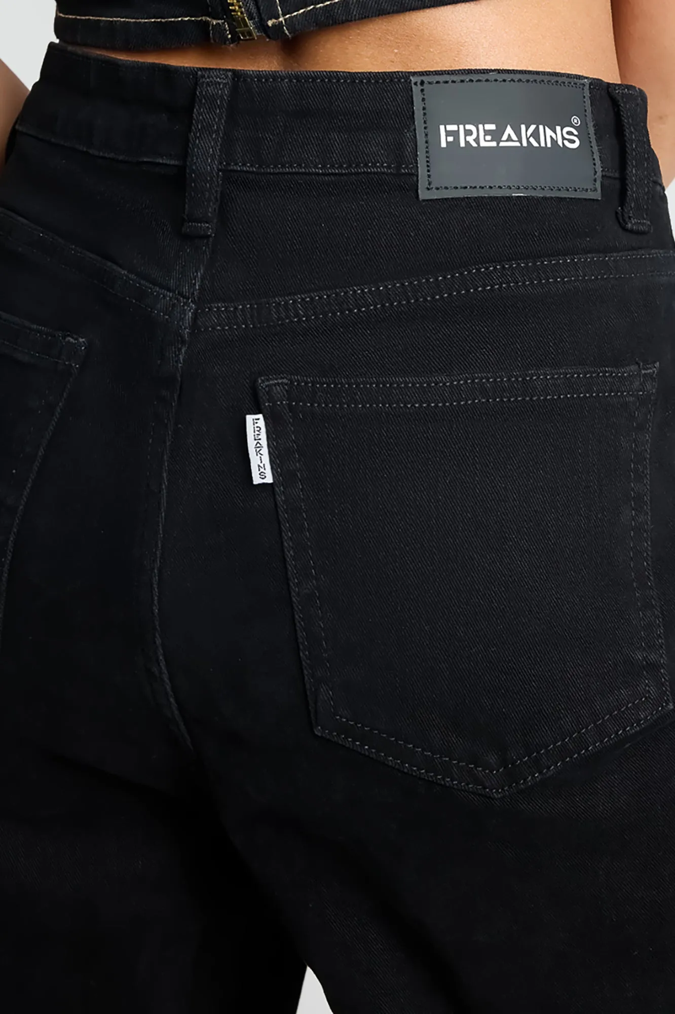 Power Move Black Stretch Jeans