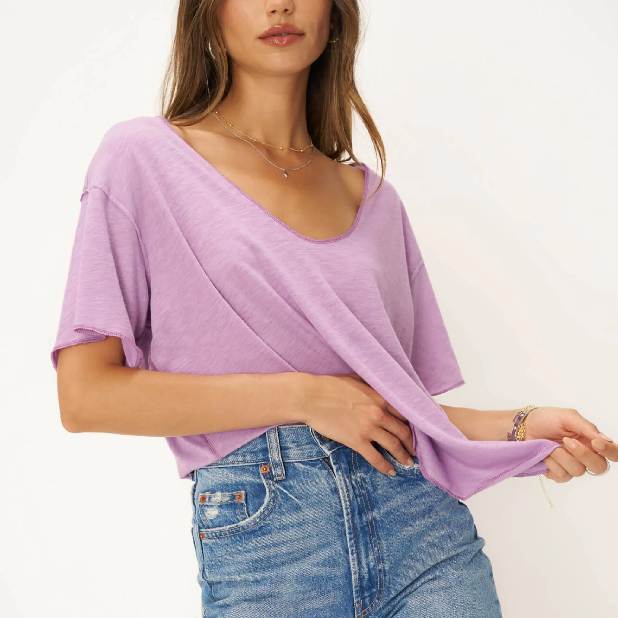 PST Robby Scoop Neck Tee