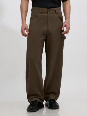 Quinton - Supper Baggy cargo pants - Army Green