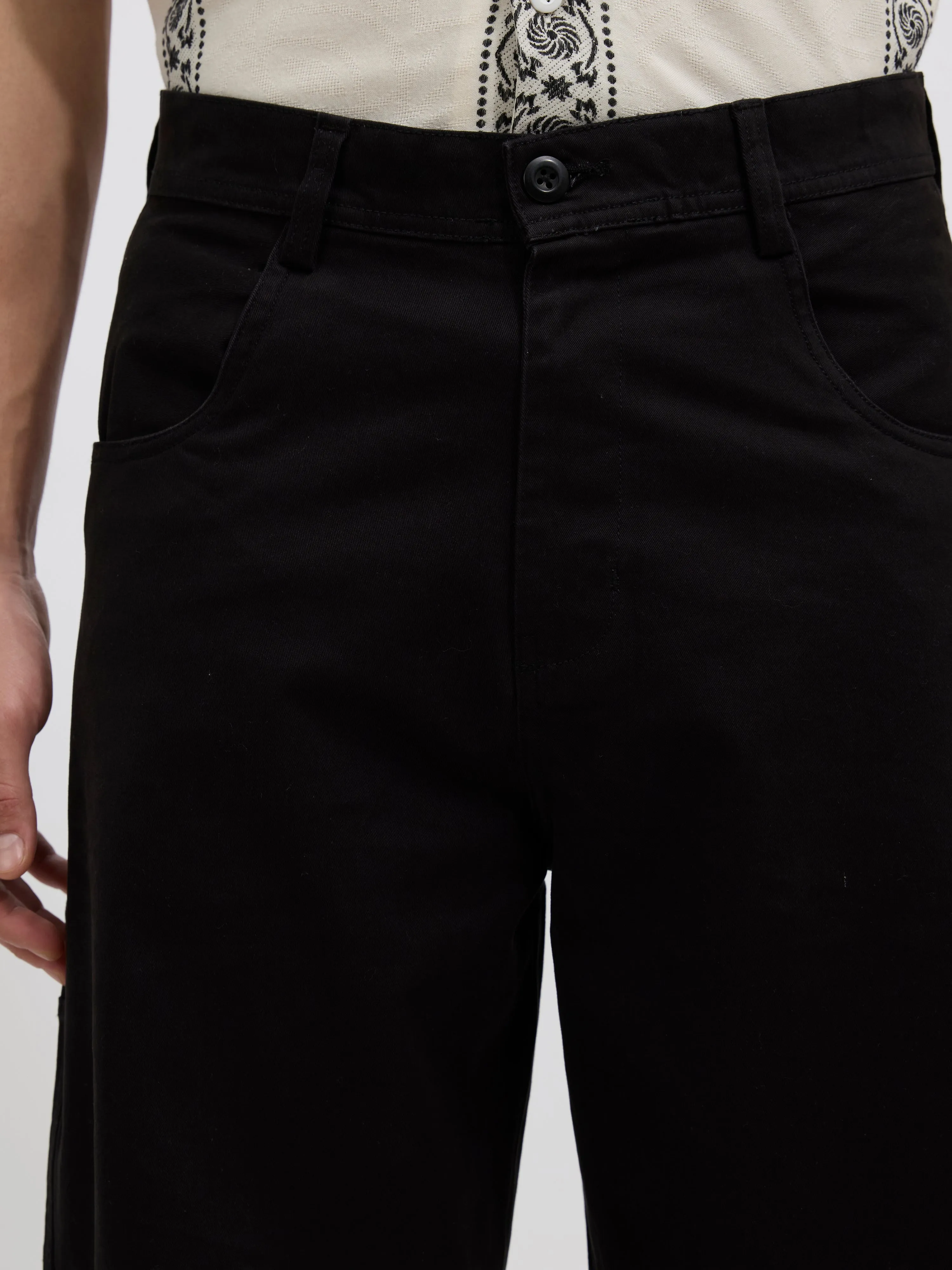 Quinton - Supper Baggy cargo pants - Black