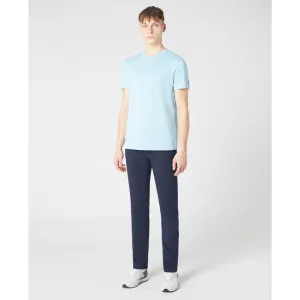 Remus Uomo Cotton Stretch Texture Tee 58786 Light Blue