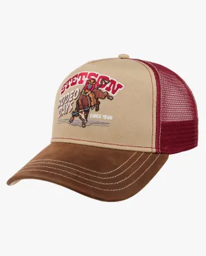Stetson Rodeo Days Trucker Cap - Brown / Beige