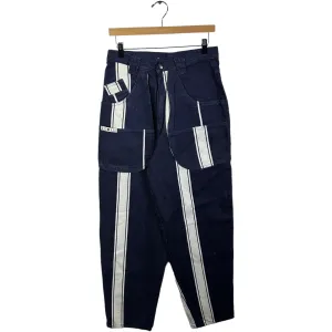 Vintage Wicked Stripe Cargo Y2K Jeans