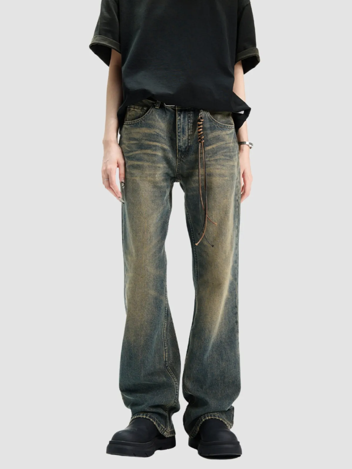 WLS European And American Vibe Cleanfit Pants
