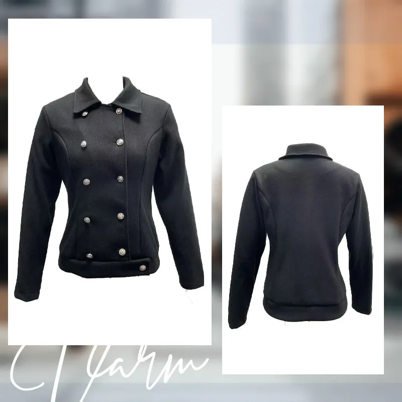 Women's Slim Fit Double Breasted Blazer